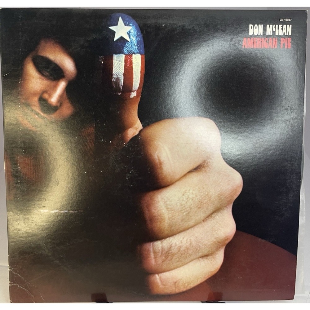 Don McLean American Pie Vinyl LP Liberty LN-10037 Rainbow Folk Rock 1980 Reissue
